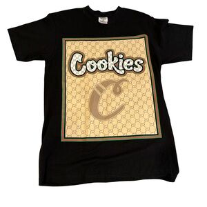 Shaka Wear Cookies Super Max Heavy T Shirt Men’s Medium Black